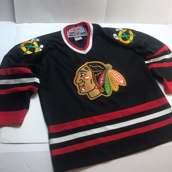 blackhawks jersey kids
